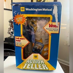 Washington Mutual “Action Teller” Action Figure
